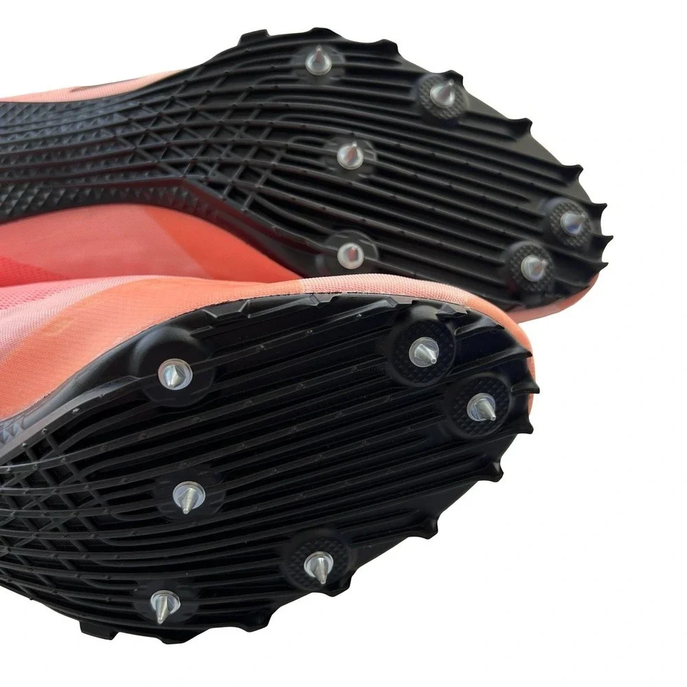 Adidas Adizero Track Spikes Shoesj Mens Size 11 Pink Black Sprint Racing EG6190